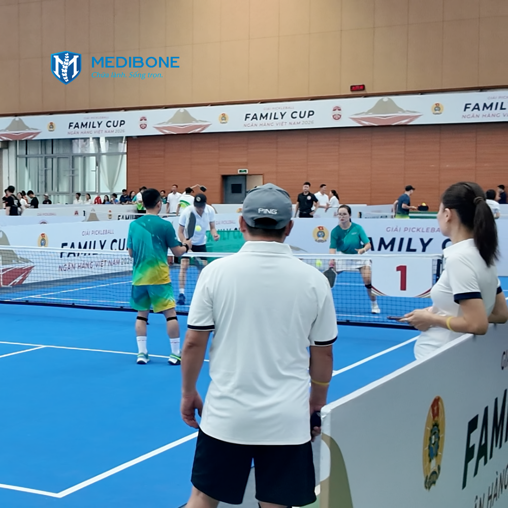 Medibone đồng hành cùng Giải Pickleball dành cho cán bộ, công nhân viên Công đoàn Ngân hàng 2026 3 Medibone đồng hành cùng Giải Pickleball dành cho cán bộ, công nhân viên Công đoàn Ngân hàng 2026