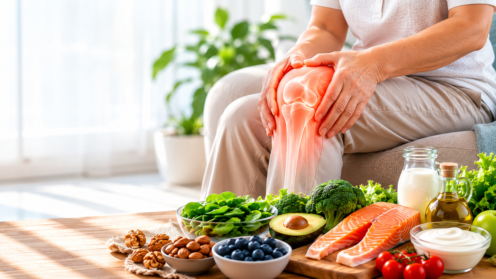Thoái hóa khớp nên ăn gì? 5 nhóm thực phẩm tốt cho người bị thoái hóa khớp 2 thoái hóa khớp nên ăn gì